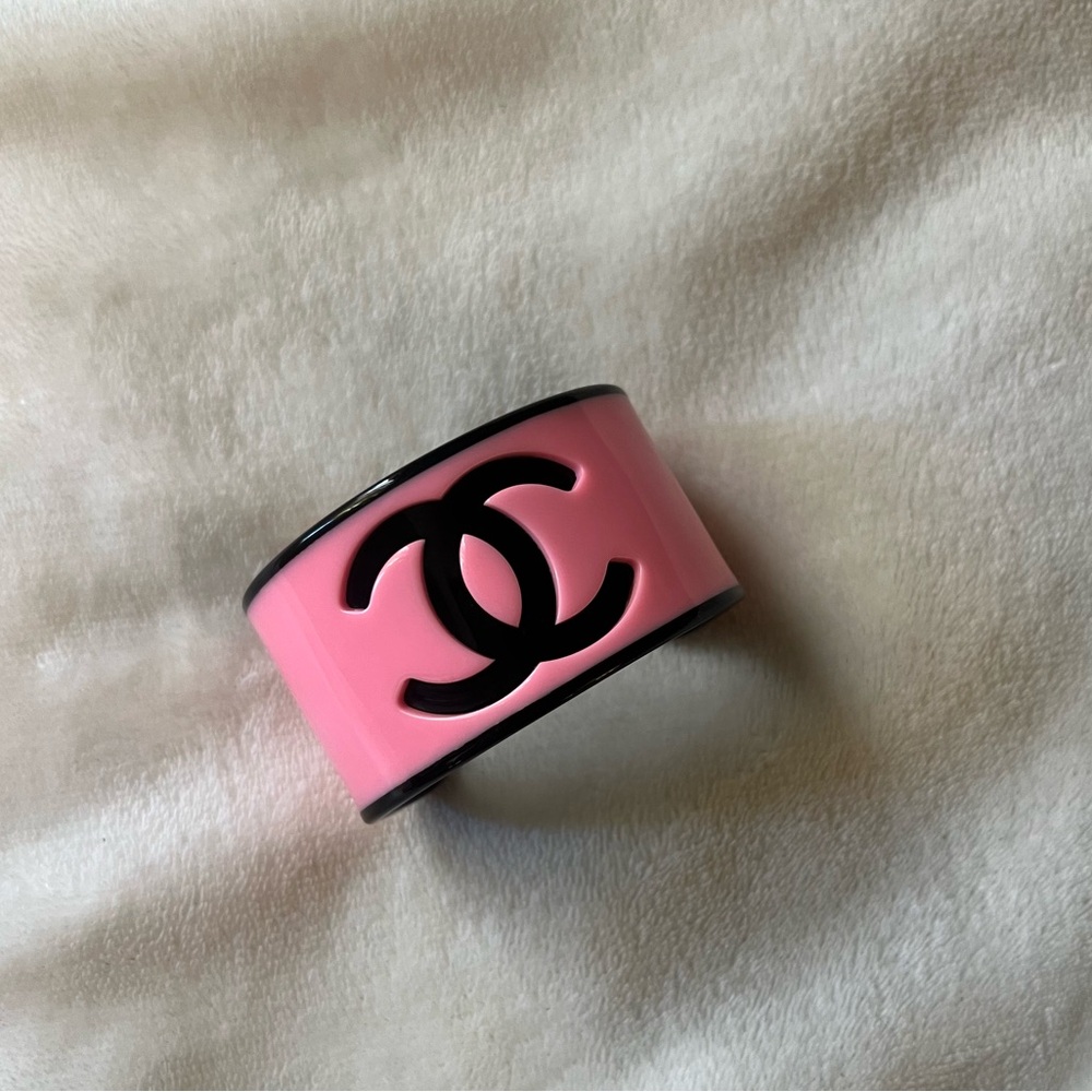 Authentic Chanel Resin Cuff